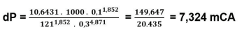 Correlação fator de atrito “f” de Darcy-Weisbach com o fator “C” de Hanzen-Williams